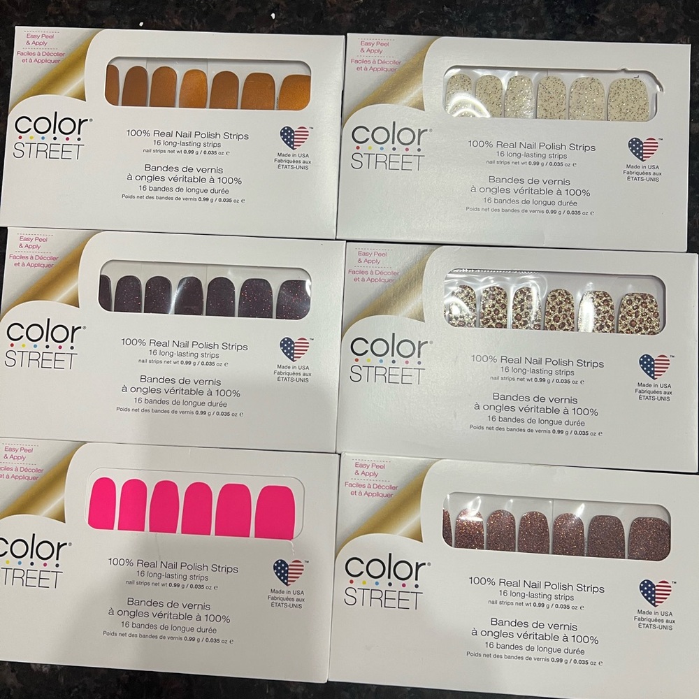 Color Street Nail Polish Strips Collection
